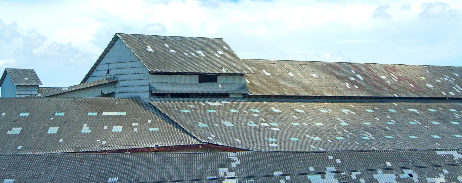 Asbestos building needing renovation