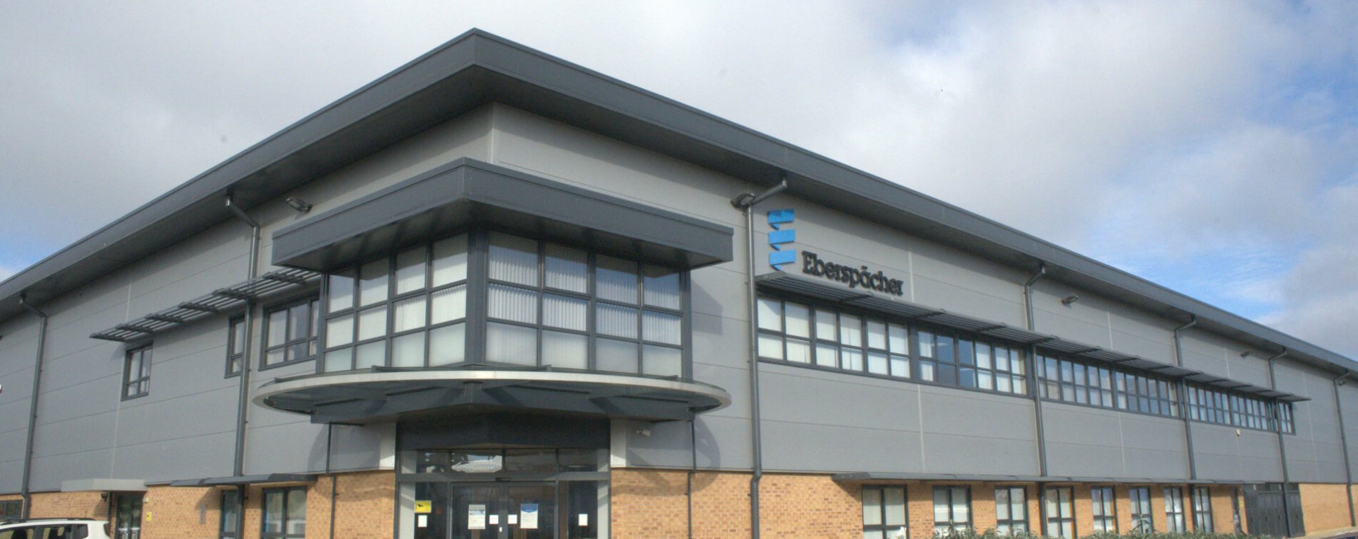 Outside shot of Eberspachers new headquarters